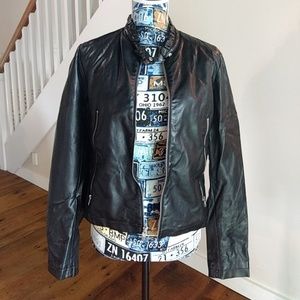 New York & Company pleather jacket. Size M